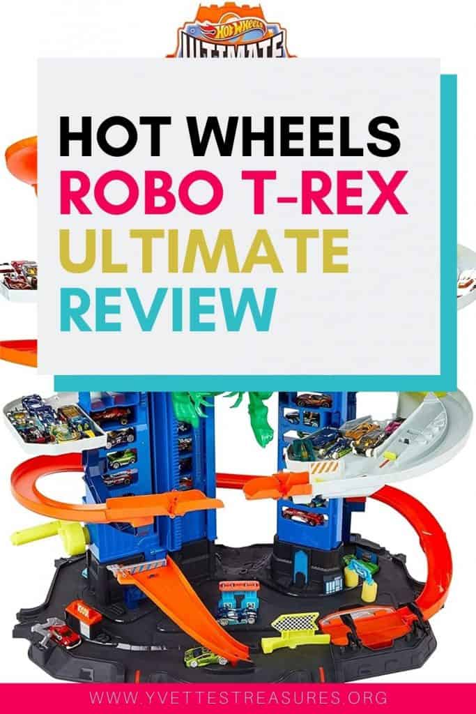 Hot Wheels Ultimate Garage  Hot Wheels City Robo T-Rex Ultimate
