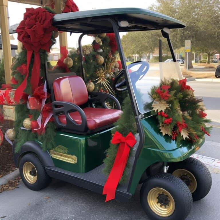 47 Golf Cart Christmas Decorating Ideas For Holiday Fun - Best Online ...