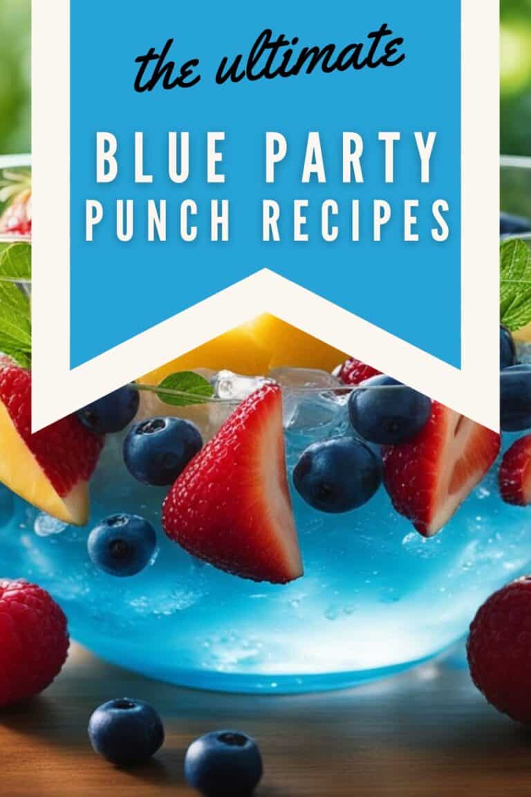 Easy Blue Party Punch Recipes Perfect For Any Occasion Best Online T Store