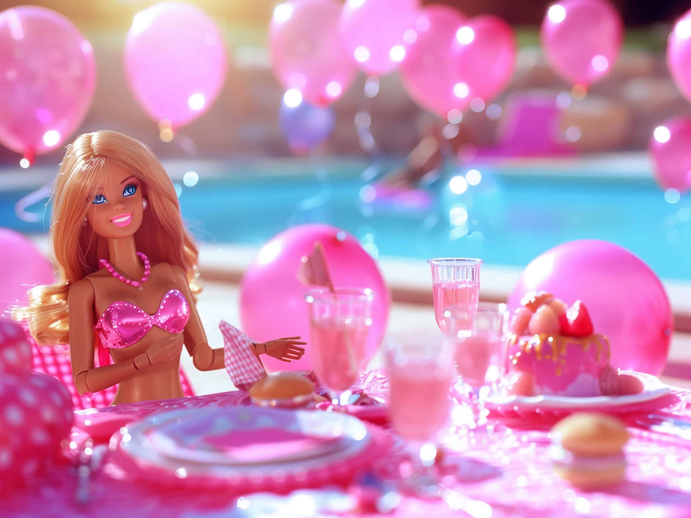 Barbie Pool Party Ideas